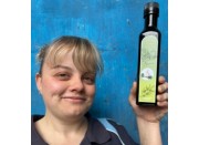 GARLIC INFUSED EXTRA VIRGIN OLIVE OIL COLD PRESSED  BIODYNAMIC CERTIFIED 250 ml From Viridis Grove Katikati